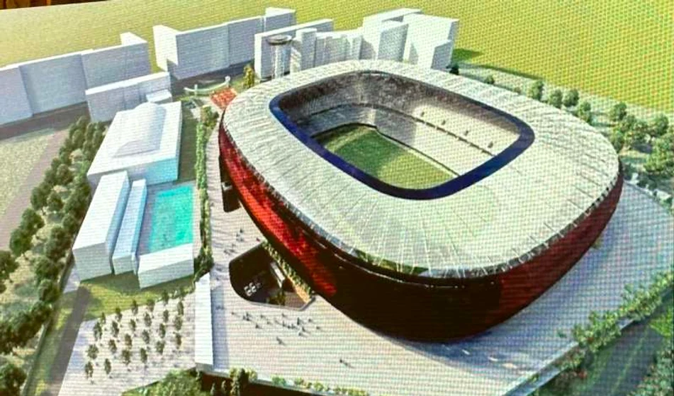 FOTO: Noul Stadion “Dinamo”/ Facebook