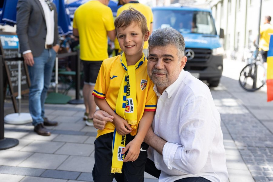 Ciolacu a dat scorul pentru România – Slovacia: premierul „ultras“ e foarte optimist VIDEO