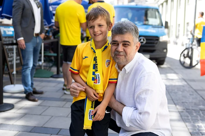 Marcel Ciolacu a mers în Germania pentru Euro 2024. FOTO: Arhiva Adevărul