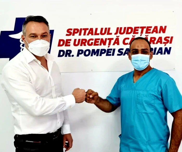 Un medic specialist în Imagistică şi Radiologie a venit să profeseze la Călăraşi FOTO Facebook/Bpgdan MIhai