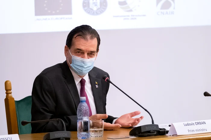 Ludovic Orban a declarat că se va trece la stare de alertă maximăfoto: gov.ro