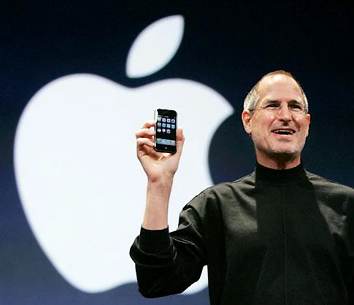 Steve Jobs with iPhone