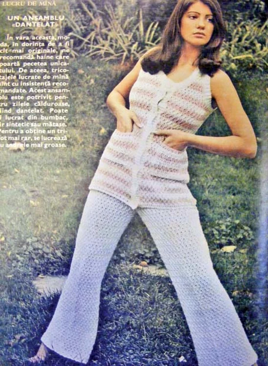 În primăvara anului ‘70, moda era vândută tricotajelor