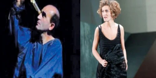 Secvenţe din "Galileo, Papa şi Vrăjitoarea“  şi din „Lysistrata sau oraşul femeilor“