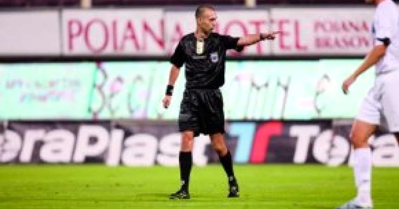 Craiova: Teo Crăciunescu va arbitra partida Ştiinţei cu Alba Iulia