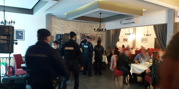 politie control restaurant