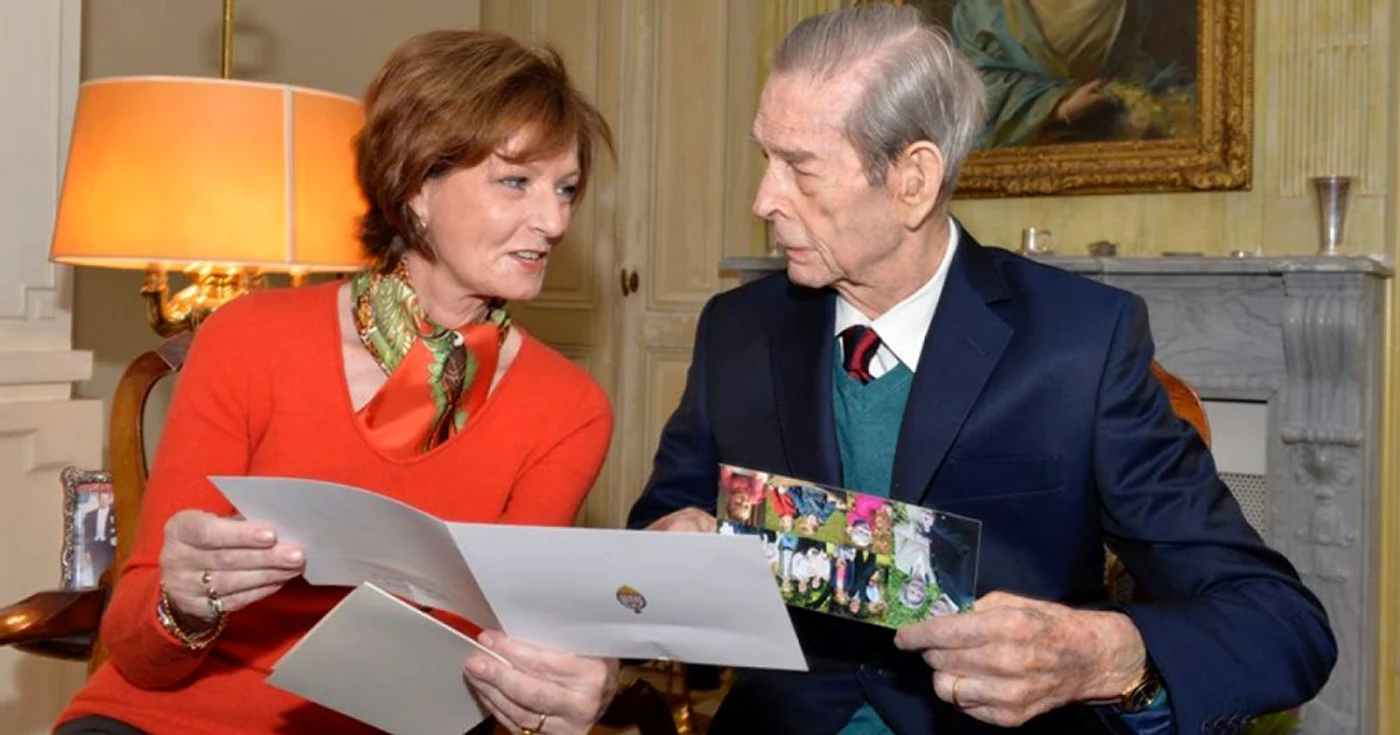 retragerea Regelui Mihai, în presa internaţională. Regele Mihai, alături de Principesa Margareta, pe 24 ianuarie 2016 FOTO familiaregala.ro