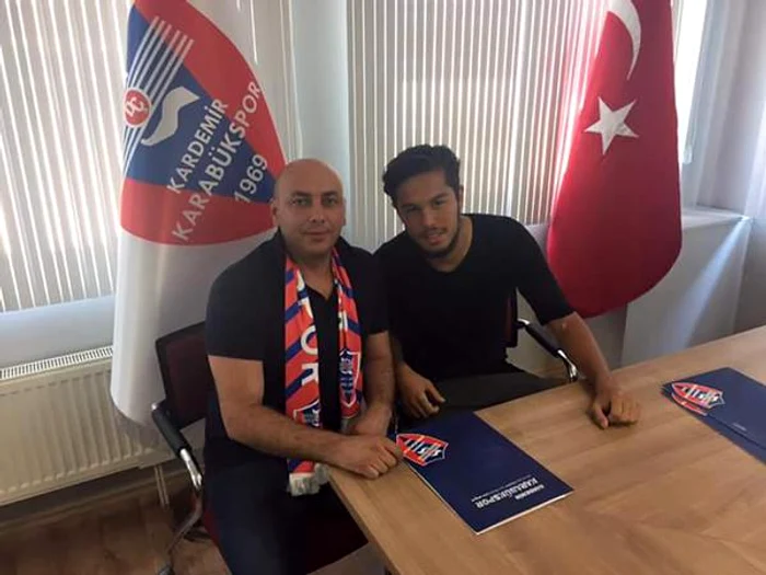 Gabi Iancu a semnat contractul cu Karabukspor