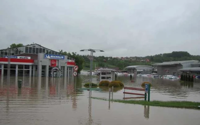 Inundaţii în Serbia FOTO Ştefan Both