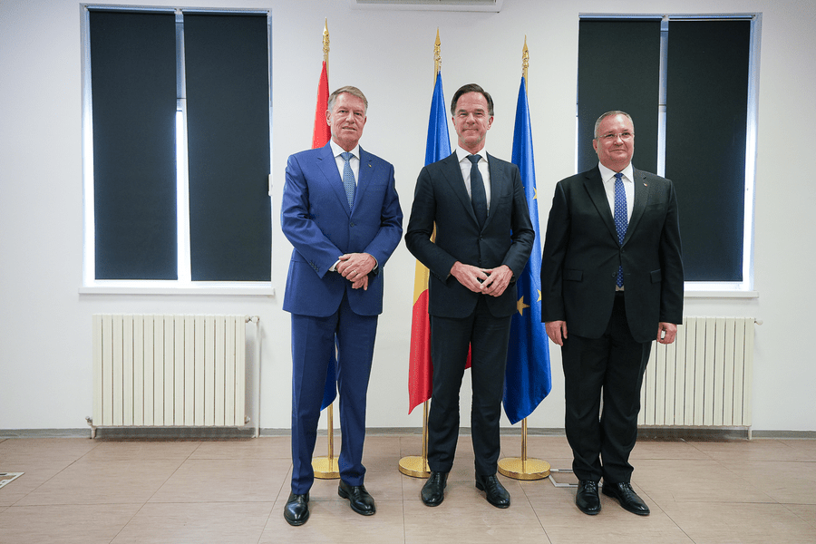 Iohannis, la întâlnirea cu Rutte, despre Schengen: Aderarea noastră nu e doar necesară, ci şi oportună