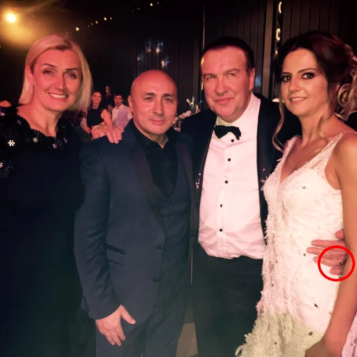 
    Gabriel Cotabiță și Alina, alături de Marcel Pavel și soția artistuluifoto: arhivă personală  