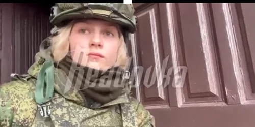 Momentul în care o propagandistă din Rusia este împușcată în Ucraina FOTO Captură Video jpg