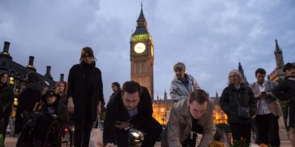Omagii aduse lui Jo Cox la Londra FOTO EPA