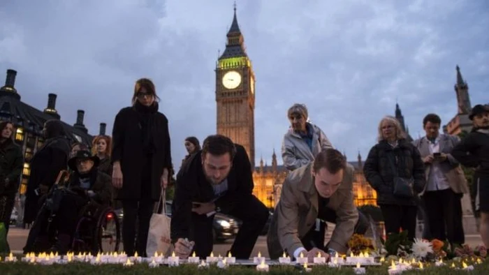 Omagii aduse lui Jo Cox la Londra FOTO EPA