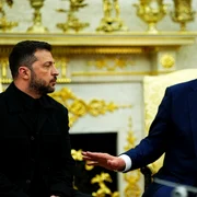 Întâlnirea dintre Donald Trump și Volodimir Zelenski. FOTO EPA-EFE