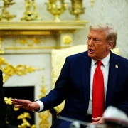 Întâlnirea dintre Donald Trump și Volodimir Zelenski. FOTO EPA-EFE