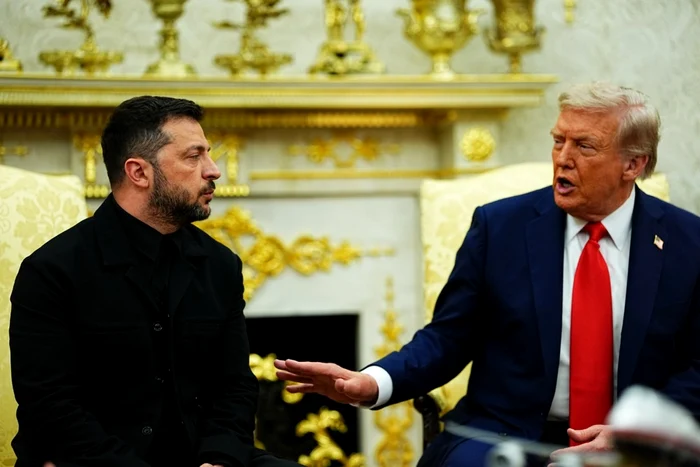Volodimir Zelenski și Doanld Trump FOTO: EPA-EFE