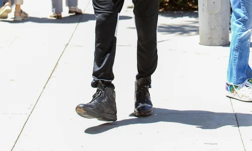 Sylvester Stallone channels 'Cobra' for lunch with friends in the 90210 jpeg