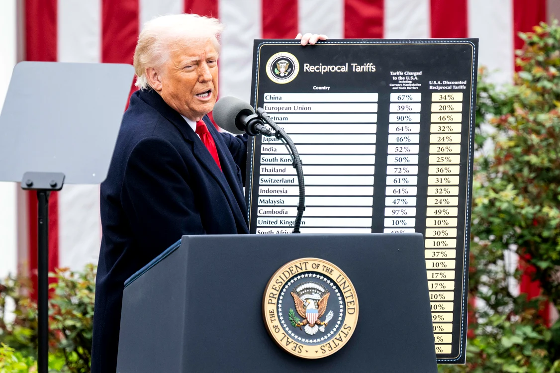 Politica tarifară a preşedintelui Donald Trump Foto: Profimedia