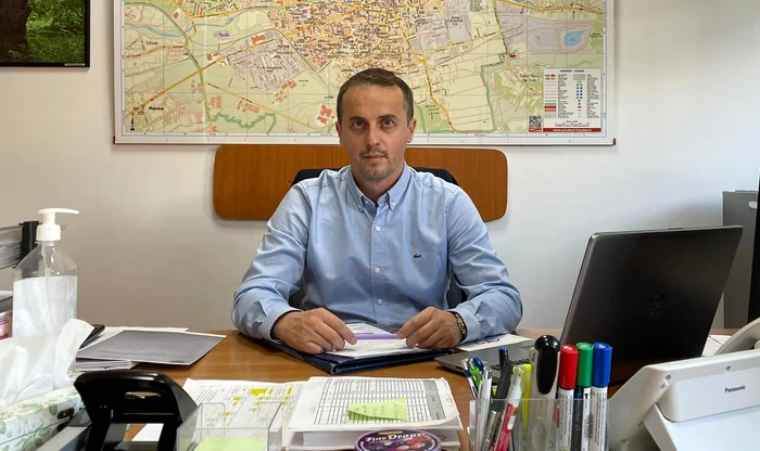 Viceprimarul UDMR Istvan Zsolt Pap FOTO Facebook