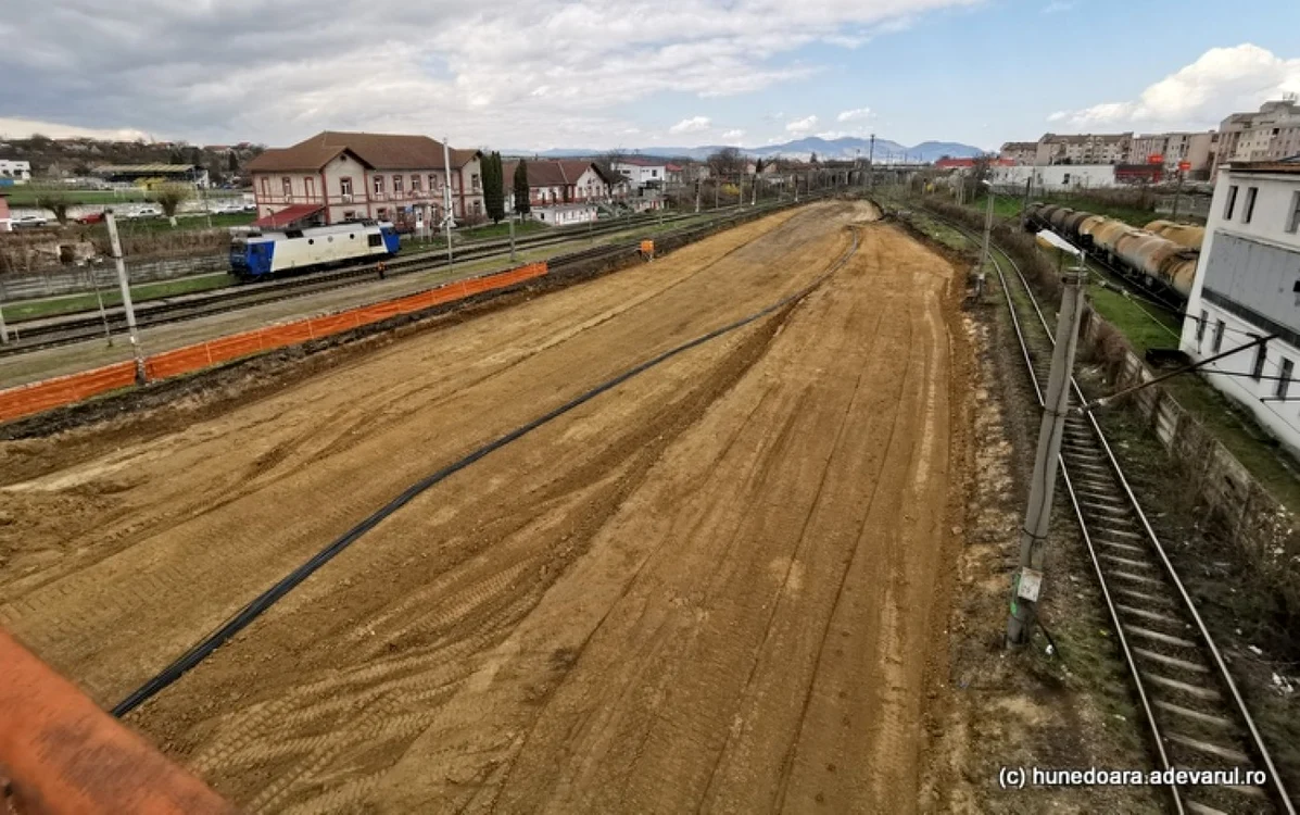 gara simeria santier feroviar foto daniel guta adevarul
