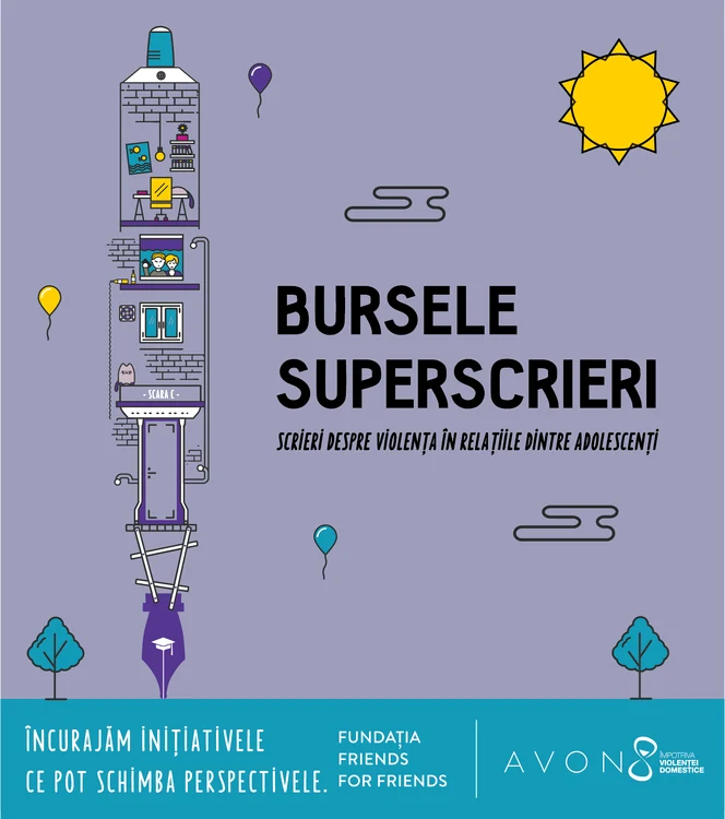 Bursele Superscrieri/Avon: căutăm jurnaliști care să documenteze violența în cuplurile de adolescenți jpeg