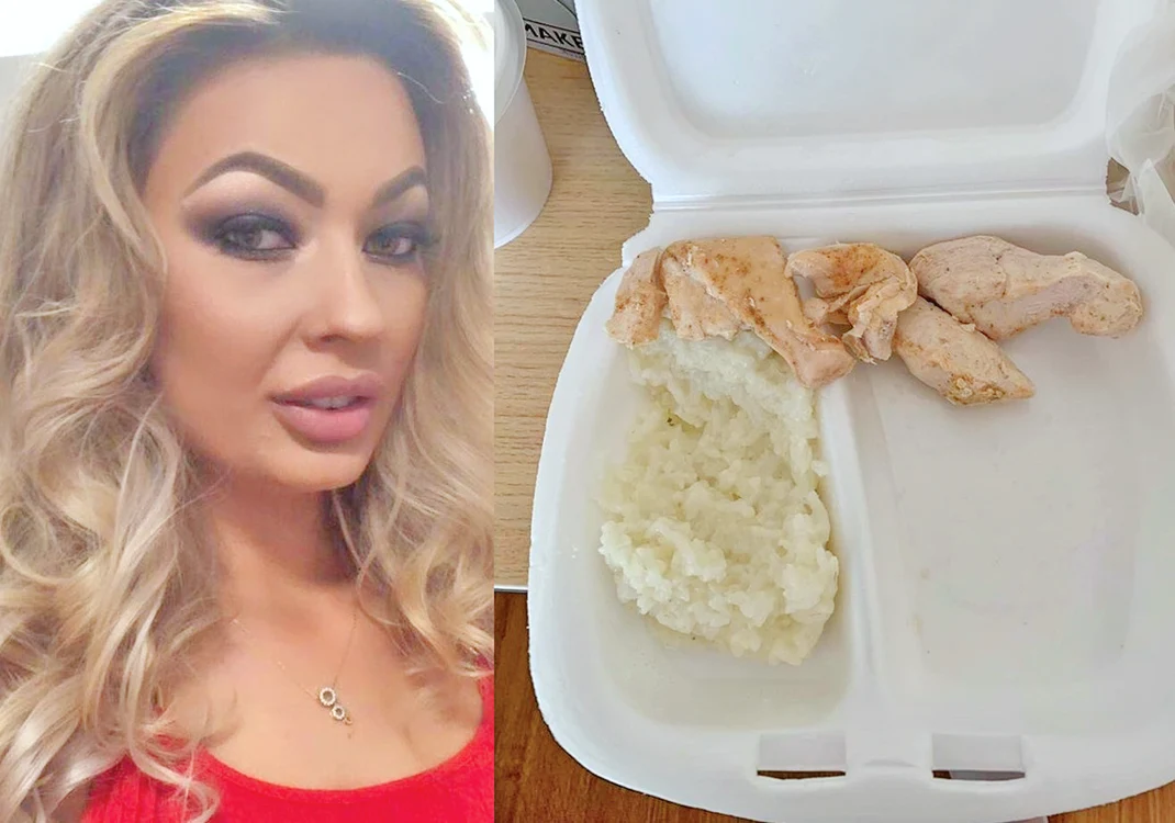 Oana nu agreează meniul din carantină 