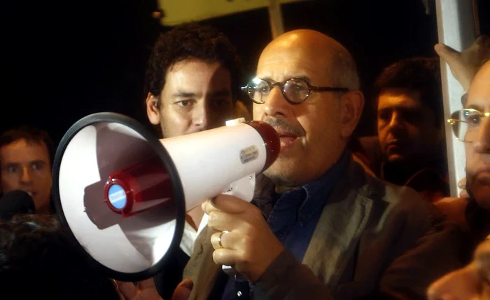 Mohamed el-Baradei, apel la comunitatea internaţională. FOTO: achivement.org/via AP Photo