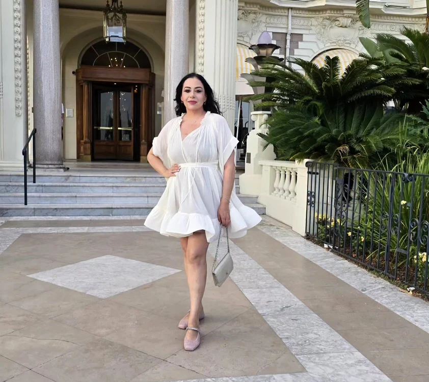 Oana Roman a transmis un mesaj tulburător de pe meleagurile elene / Foto: Facebook 