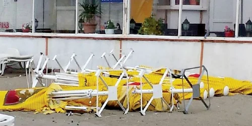 Furtuna pe litoralul romanesc