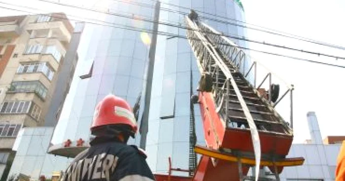 Craiova: Incendiu la Hotelul Helin