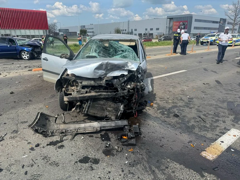 În accident o persoană și-a pierdut viața FOTO: IPJ Timiș