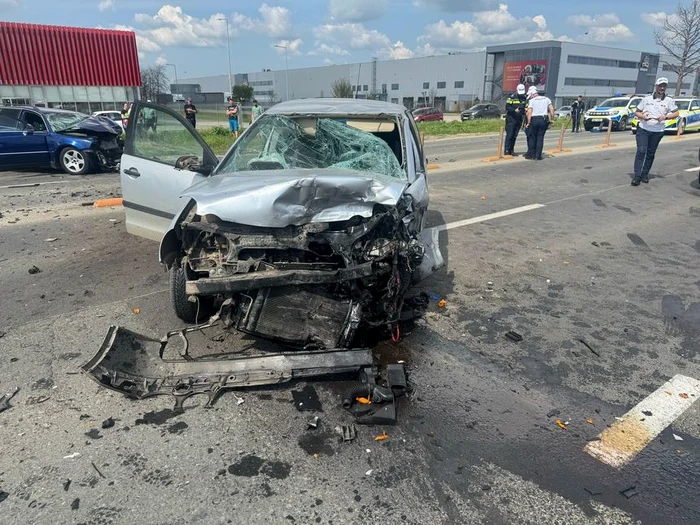 În accident o persoană și-a pierdut viața FOTO: IPJ Timiș