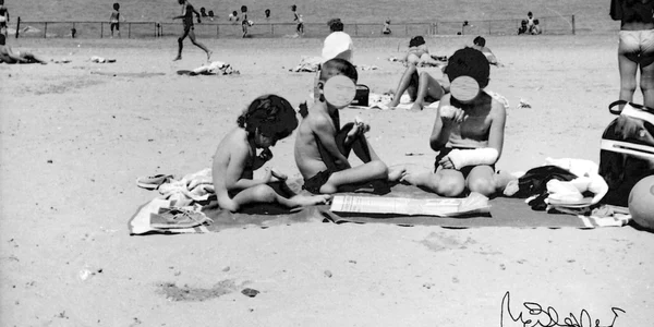 Plaja Cocuţa de la Dunărea în 1971 FOTO facebook/ valiza cu fotografii