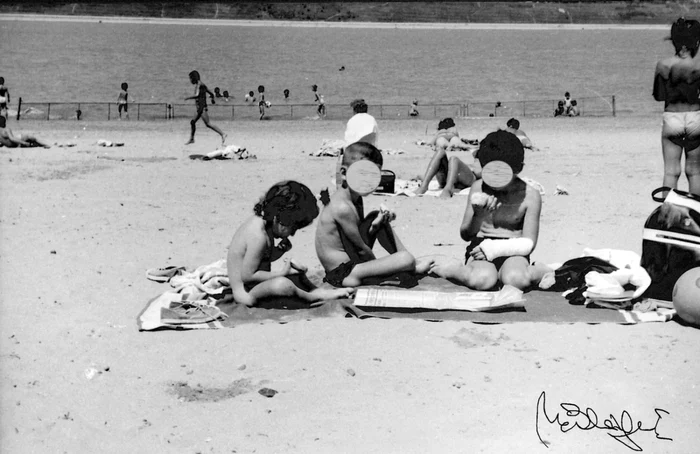 Plaja Cocuţa de la Dunărea în 1971 FOTO facebook/ valiza cu fotografii