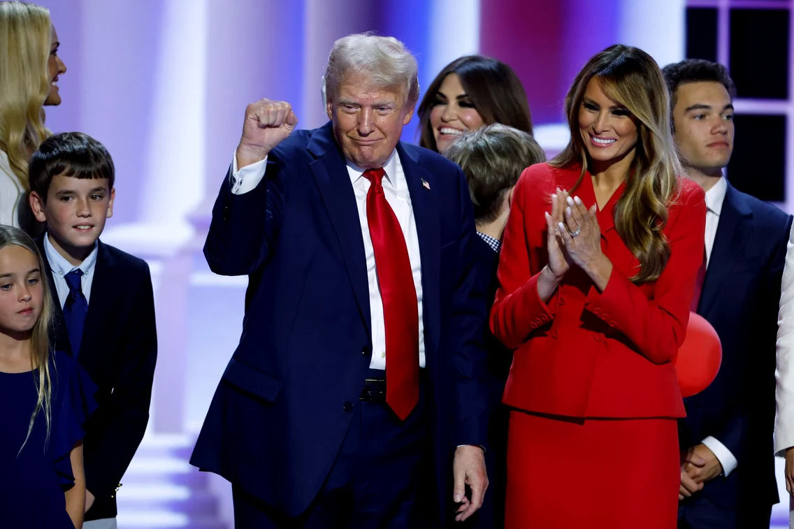 Melania și Donald Trump 