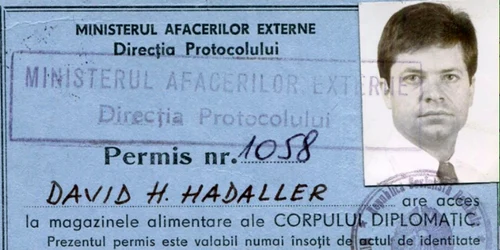 David Hadaller lector Fulbright în România în comunism anii '80 Sursa arhiva personală
