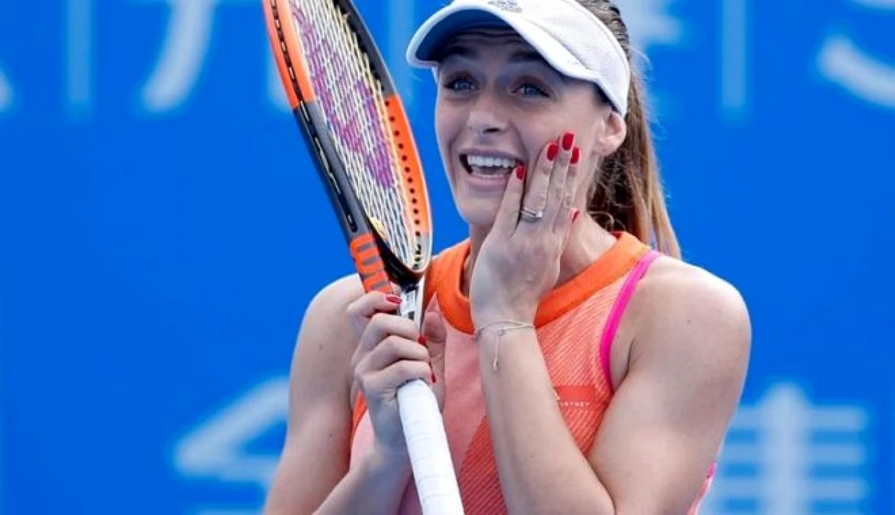 Ana, o sportivă fericită