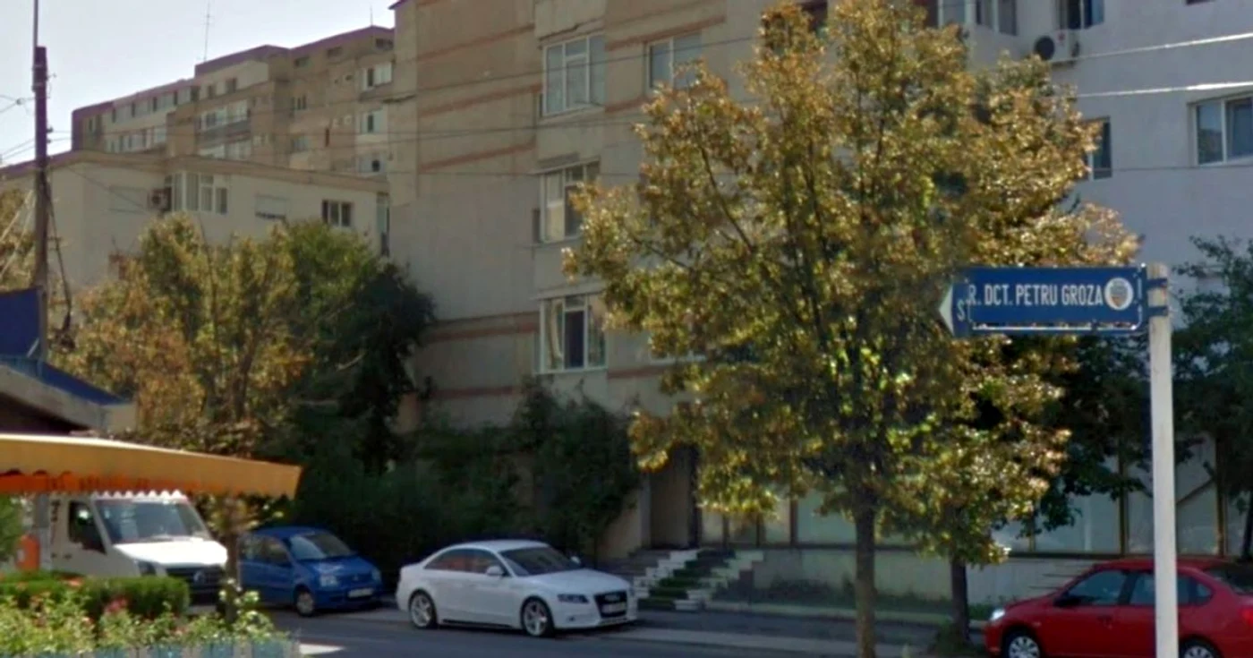 Strada Petru Groza  din Galaţi FOTO Costel Crângan