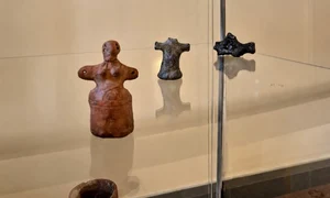 Expoziția „Povestea unei lumi apuse. Cultura eneolitică Sălcuța” (© Muzeul Olteniei)