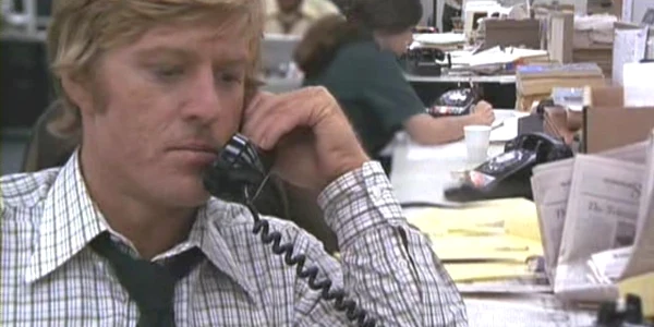Robert Redford în "Toţi oamenii preşedintelui"