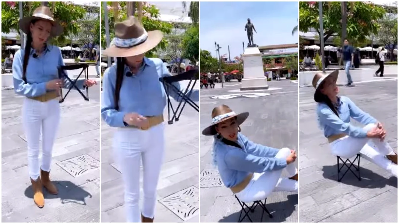 Irina Fodor, moment comic la America Express. Foto: colaj Instagram