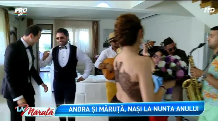 Ei au dansat în sufrageria naşului