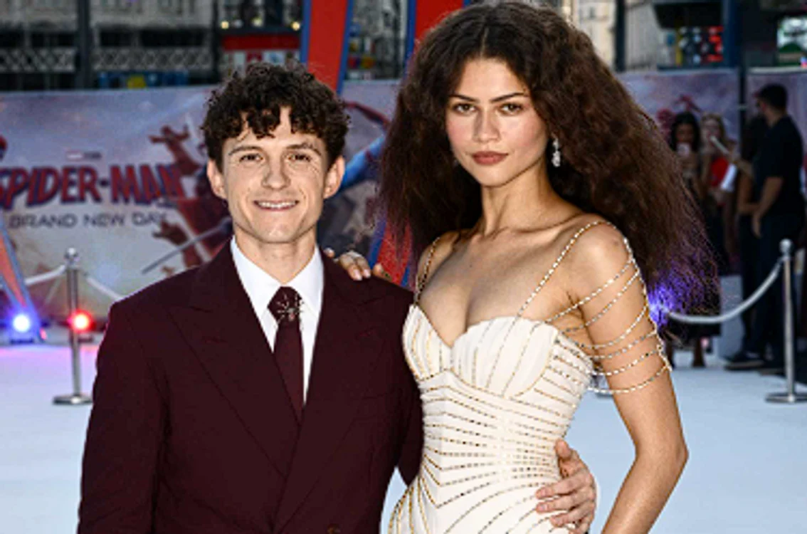 Tom Holland și Zendaya la premiera noului film „Spiderman”/ sursă foto: social media