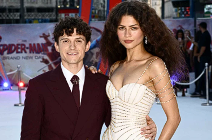 Tom Holland și Zendaya la premiera noului film „Spiderman”/ sursă foto: social media
