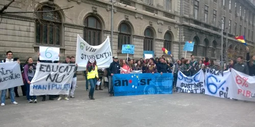 protest studenti bucuresti foto adevarul