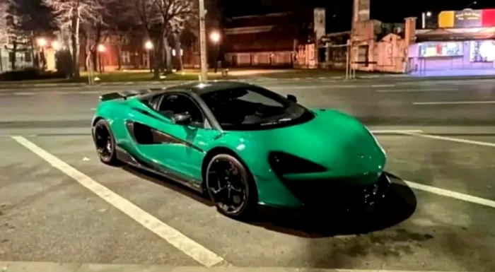 McLaren-ul austriacului/FOTO: Facebook Arad