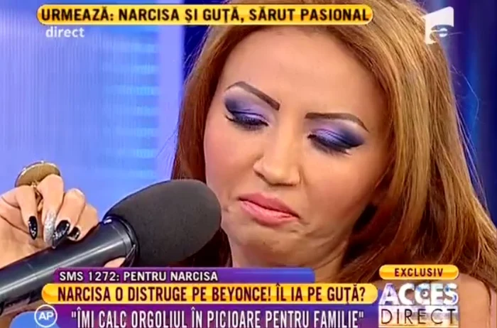 Narcisa a fost uimită de rezultatul testului 