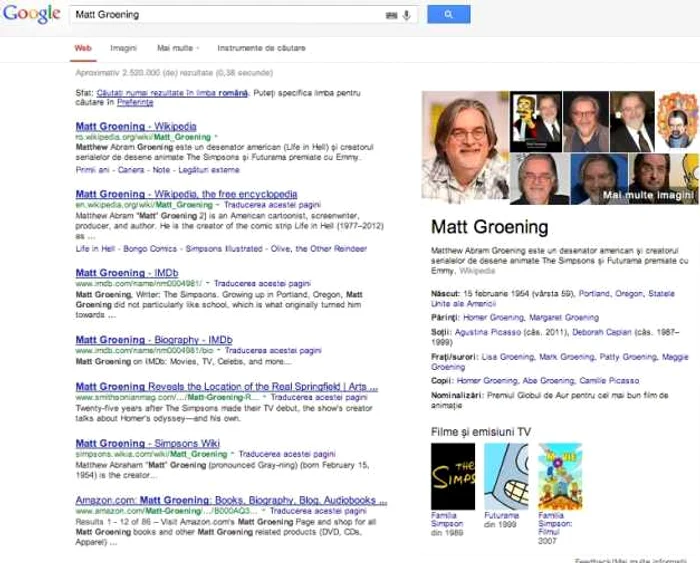 google knowledge graph