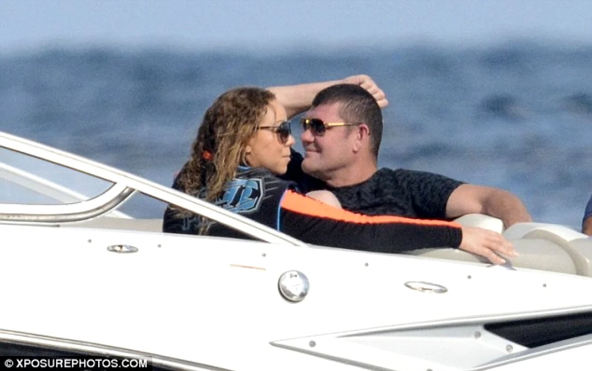 Mariah Carey a fost fotografiată la bordul unui iaht de lux, alături de mogulul media James Packer FOTO „Daily Mail“